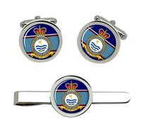 Cufflinks E Set Di Clip Per Cravatta RAF Station North Front