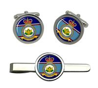 Cufflinks E Set Di Clip Per Cravatta RAF Station Old Sarum