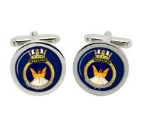 Cufflinks HMNZS Irirangi, Marina Reale Neozelandese In Scatola