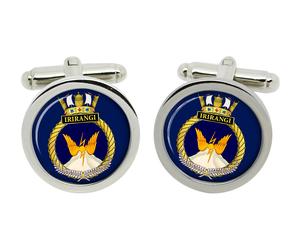 Cufflinks HMNZS Irirangi, Marina Reale Neozelandese In Scatola