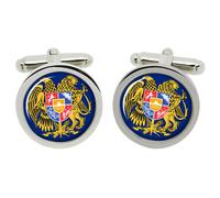 Cufflinks Rotondi Armenia In Scatola