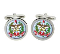 Cufflinks Rotondi In Scatola Santa Catarina (Brasile)