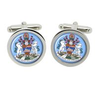 Cufflinks Rotondi Whitehorse (Canada) In Scatola