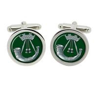 Cufflinks Somerset E Cornwall Light Infantry, Esercito Britannico In Scatola