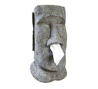 Cuffslee, Scatola Porta Moai Stone Face Ritratto Scatola di di Pasqua Island Teste moccio Tipo Contenitore