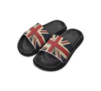 Cugasmaru Sandali per bambini con bandiera americana, antiscivolo, estivi, casual, per la doccia, Regno Unito., 39 1/3 EU