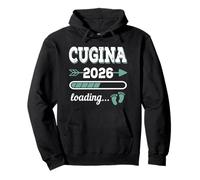 CUGINA 2026 Loading Regalo Divertente cugine maggiori Felpa con Cappuccio