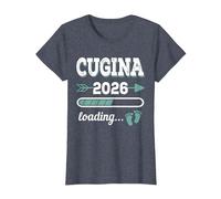CUGINA 2026 Loading Regalo Divertente cugine maggiori Maglietta, Donna, Pervinca, L