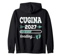 CUGINA 2027 Loading Regalo Divertente cugine maggiori 2027 Felpa con Cappuccio
