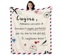 Cugina ABBIAMO CERCATO DI TROVARE IL REGALO MIGLIOR PER TE MA TU HAI GIÀ NOI Ti Vogliamo Bene Coperta per Cugina Regalo di compleanno Regalo di Natale Regali divertenti per Donne Ragazze (cugina-b)