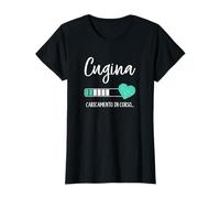 Cugina Caricamento Loading Cuore Annuncio Futura Cugina Maglietta