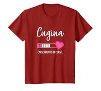 Cugina Caricamento Loading Cuore Annuncio Futura Cugina Maglietta