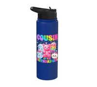 Cugino Di Compleanno Ragazza Kawaii Dumpling Candy Compleanno Stainless Steel Insulated Water Bottle