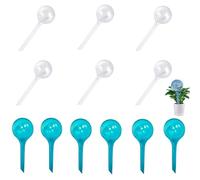 CuiCanfla - Palline per irrigazione automatiche, 12 pezzi, PVC, Blu, per piante piccole, fiori e erba