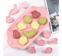 CUICUI 8 Pz/Set Formine per Biscotti Forma Bambini Stampo Simpatico Cartone Animato Sumikko Gurashi Fai da Te Fondente Biscotto Pasticceria Torta Che Decora Gli Strumenti di Cottura