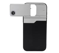 Cuifati 400x Lenti per Microscopio Al Microscopio Al Cellulare HD Picroscopio per Microscopio con Luce LED per Smartphone Batteria da 110 MAh 2 Ore Uso