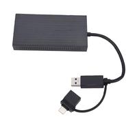 Cuifati Adattatore da USB C a Dual HD, Splitter USB 3.0 Supporta Display Esteso 4K 2K con Cavo Ibrido per 3 4 USB4, per PC Laptop Workstation