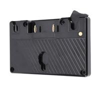 Cuifati Adattatore della Piastra di Alimentazione della Batteria D Piastra Tocca G Montaggio DSLR Accessorio PER Videocamera con Fili Neri Rossi Tipo Tipo TAPPO PER RICHETTRIZZATORI