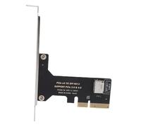 Cuifati Adattatore Host PCIe a Oculink 64Gbps, Scheda di Espansione PCIe 4.0 X4 con Connettore SFF 8612 per SSD U.2 NVMe, Retrocompatibile con 3.0, Plug and Play per OS X