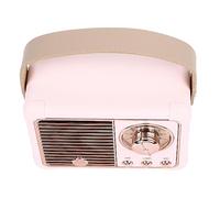 Cuifati Altoparlante Bluetooth retrò Mini Altoparlante Wireless Portatile Tascabile, Lettore Musicale Vintage con Potente Effetto Subwoofer, Porte USB Chiamata in Vivavoce per l'ufficio Domestico,