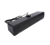 Cuifati Altoparlante per Computer Bluetooth 5.0 Alimentato Tramite USB con Illuminazione RGB Dinamica Manopola di Controllo del Volume per PC Laptop Desktop