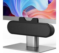 Cuifati Altoparlanti per Computer per PC Desktop, Plug -in USB, Altoparlanti per PC con Controllo del Volume del Suono Ad Alto Contenuto di Morsetti Facilmente Ai Monitor (adattatore da