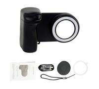 Cuifati Anello Luminoso Magnetico per Impugnatura Selfie del Telefono con Telecomando Wireless, luminosità Regolabile e Temperatura Colore Kit Streaming Live per, Impugnatura Fotocamera Telefono