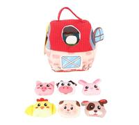 Cuifati Bambini Peluche per Bambini con Animali Pieni, Giocattoli per Animali Morbidi -battiti Interattivi Adorabili Sviluppo per i Piccoli