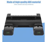 Cuifati Base Ventola per Dissipazione del Calore Controller per Rack di Stoccaggio Caricatore Doppio per Slim PRO, Materiale ABS di Alta qualità