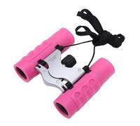 Cuifati Binocolo 8x21 per Bambini, Binocolo Compatto Pieghevole Giocattolo Scientifico, da Esterno Impermeabile per Birdwatching Campeggio Dai 3 Ai 12 Bambini (PINK)