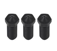 Cuifati Bocchino della Stampante 3D, Boccaglio a Stampante 3D in Acciaio Indurito Imposta 10 Pezzi per la Sostituzione della Sostituzione Combinazione Cubica Kobra 3 3 (0,4 mm)