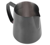 Cuifati Brocca per Schiuma di Latte da 400 Ml, Brocca per Latte Art in Acciaio Inossidabile 304, Accessori per caffè da 7,8 Once con Ugello Eagle, Manico Antiscottatura, per Caffetteria Domestica,