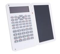 Cuifati Calcolatrice Scientifica con Blocco Note LCD, Calcolatrice Matematica con Oltre 200 Funzioni, Ampio Display a 2 Righe da 10+2 Cifre, Portatile Pieghevole per Ufficio Scolastico e Affari