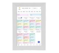 Cuifati Calendario Digitale da 10,1 Pollici con Grafico dei Compiti e Touchscreen - Display Interattivo HD, Agenda Familiare Montabile a Parete e su Scrivania, Lista delle Cose da (Spina europea)