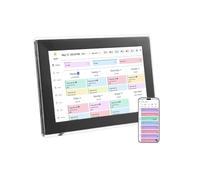 Cuifati Calendario Digitale WiFi da 10,1 Pollici, Display Interattivo Touchscreen Intelligente per Programma Familiare, Pianificatore dei Pasti, Lista delle Cose da Fare (Spina europea)