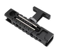 Cuifati Camera Cage Maniglia Superiore, Impugnatura Regolabile Antiscivolo | Maniglia per fotocamera in lega di alluminio con attacco per slitta fredda, filettature da 1/4\" e 3/8\" per microfoni e