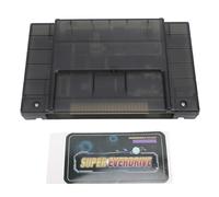 Cuifati Cartuccia da 3000 in 1 Videogioco, Integrata in una Cartuccia di Gioco ROM Massima da 8 GB 48MBIT, Nuova Versione V1, Salva il Backup dei Dati di Gioco Automatico per la Console (Nero