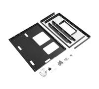 Cuifati Case per Computer da Gioco Fai-da-te, Rack per Scheda Madre Aperto ATX per EATX/ATX/MATX/ITX, 330x330 Mm Massimo, Supporto 4 Alloggiamenti per Disco Rigido, GPU a Tutta Altezza, Radiatore da