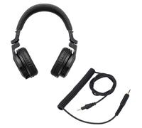 Cuifati Cavo Audio Sostitutivo per Cuffie, Cavo a Molla Estensibile, Audio DJ con Spina da 3,5 Mm Adattatore da 6,3 Mm per Pioneer DJ HDJ CUE1 HDJ CUE1BT X5 X7