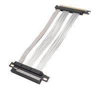 Cuifati Cavo di Riser PCIE 5.0 16x, Cavo di Estensione GPU Gen 5 128Gbps, Adattatore del Cavo per Estensione della Scheda Grafica, per RTX4090 5090 Plug & Play & Play (20 cm)