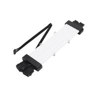 Cuifati Cavo PSU ARGB, Striscia Luminosa in Silicone da 120 LED per Scheda Grafica 2x8 Pin con Effetto Meteora Bagliore Laterale 3D Prolunga Cavo GPU ARGB Luce Al Neon per Case PC Alimentatore RGB