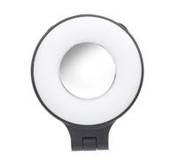 Cuifati Cerchio Luminoso Portatile per Selfie Magnetico per Telefono, Luce di Riempimento Telefono a 3 Temperature di Colore con Filettatura da 1/4 di Pollice, Cerchio Luminoso Ricaricabile per