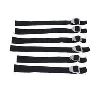 Cuifati Cinghie Parastinchi Professionali da Baseball 6 Pezzi, Cinghie Protettive per Gambe Elastiche Traspiranti da Baseball con Fibbie in Metallo Antiruggine, di Ricambio Parastinchi Regolabili per