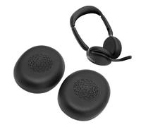 Cuifati Cuscinetti Auricolari di Ricambio per Cuffie, Cuscinetti in Morbida Pelle Proteica con Memory Foam Ad Alta densità per 2 Cuffie 65 UC MS Flex