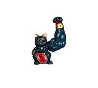 Cuifati del Braccio Forte per Gatto Fortunato per la Decorazione della Casa e Buona Fortuna, Oro e Rosso (12)