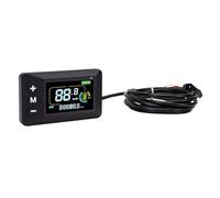Cuifati Display LCD per Bici con Schermo a Colori con Supporto per Manubrio