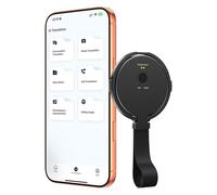 Cuifati Dispositivo di Traduzione AI - Supporto Magnetico per Telefono, Supporta 146 Lingue, Interpretazione Simultanea in Tempo Reale per Viaggi, Riunioni e Videochiamate (BLACK)