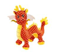 Cuifati Dragon Plush Toys Soft Fluffy Animals for the New Year Mascot, Diploration Ornamental per Tutte le Fasce d'età (4)
