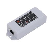 Cuifati Estensore PoE, Ripetitore PoE 1-in-2-out con Supporto IEEE 802.3af/at, Plug & Play e Design Compatto per Montaggio a Parete - Ideale per Sistemi di Videosorveglianza di Rete