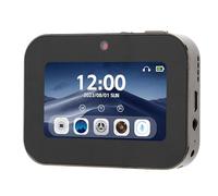 Cuifati Fotocamera Digitale 4K da 64 MP con Touchscreen da 3 Pollici, Grandangolo da 120 Gradi, Lettore Musicale, Film, Batteria da 3600 MAh, per Riprese con più Fotocamere (BLACK)